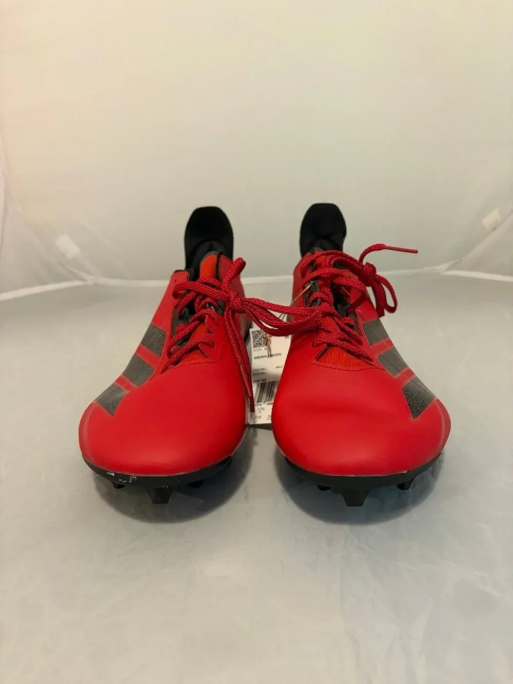 Adidas Adizero Electric II power red black men’s football cleats sz 13 JH8744